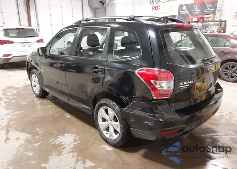 2016 Subaru Forester 2.5I из США, поврежденный, VIN JF2SJABCXGH484758